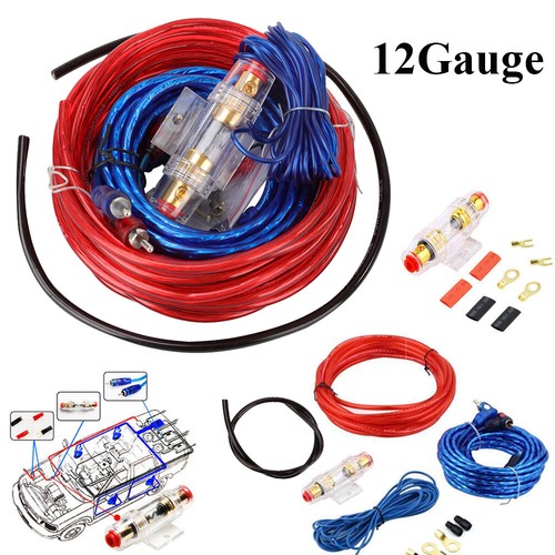 Car audio cable - car, amp